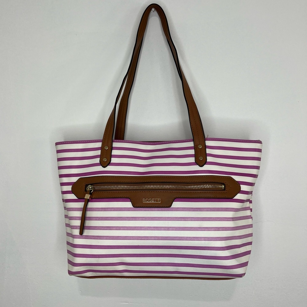 ✨ Rossetti  Striped Tote Bag ✨
💖 Fresh, fun, and perfect for everyday style! - Picture 4 of 13